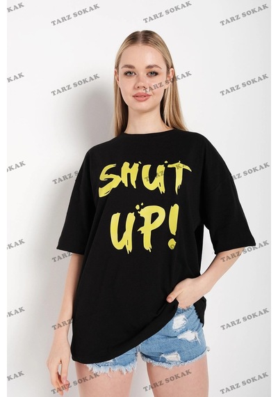 Startmore Erkek Oversize The End Baskılı Beyaz Beyaz