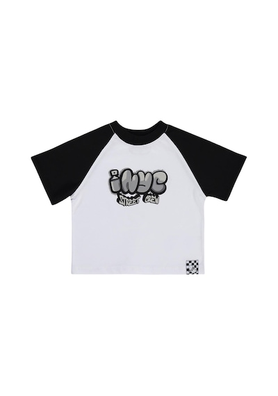 Civil Boys Nyc Baskılı 2-5 Yaş Tişört - Beyaz