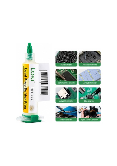 Baku Bk-227 Şırınga Tip 12 Gr. Lehim Flux