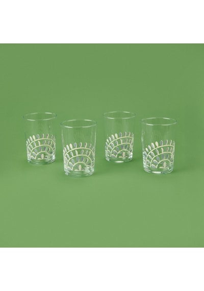 Kitchen Butas 4'lü Meşrubat Bardağı - Renkli - 510 Ml