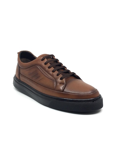 Taşpınar %100 Deri Erkek Yazlık Rahat Günlük Sneaker Ayakkabı Yeni Sezon 40-44 Taba