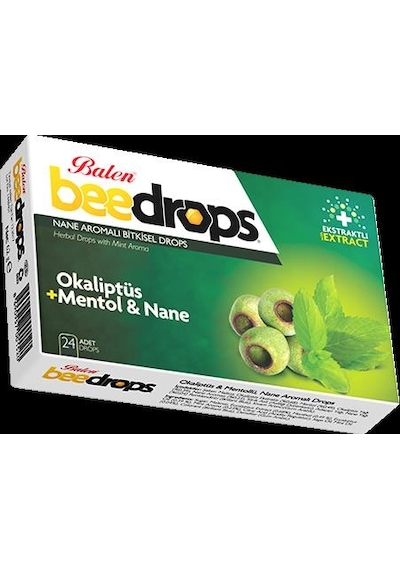 Balen Okaliptus - Mentol - Nane Aromalı Drops