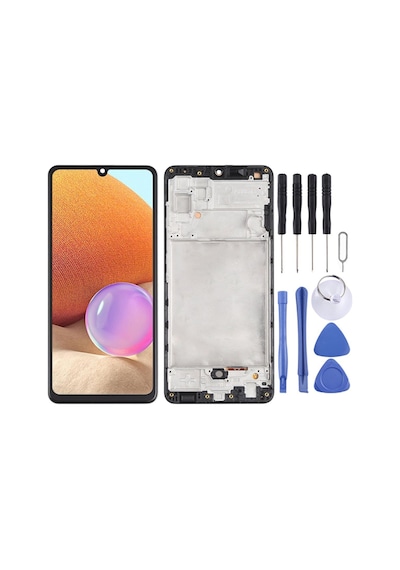 Samsung Uyumlu Galaxy Sm-a325 A32 4g Ekran Lcd Dokunmatik Full Çıtalı-sm-a325-lcd