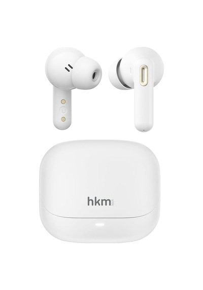 Opus Pro Bluetooth Kablosuz Kulakiçi Tws Kulaklık, Anc Aktif Gürültü Engelleme Ve Enc Sistemi, Beyaz Genel