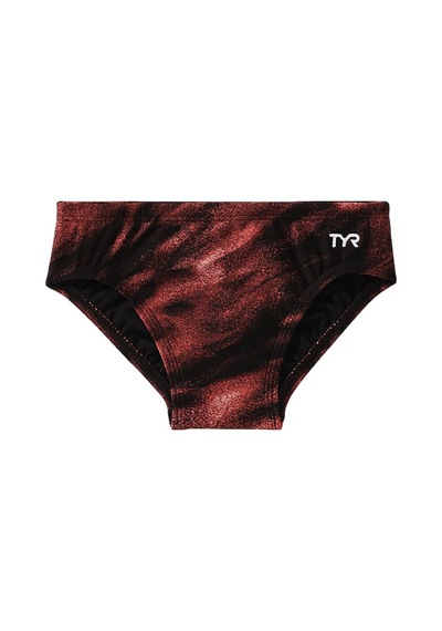 Tyr Durafast Elite Erkek Çocuk Brief Mayo - Soren Kırmızı - Siyah