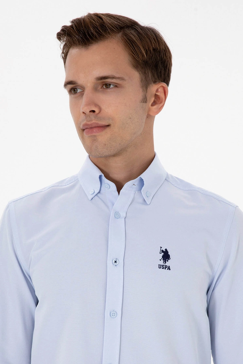 U.s. Polo Assn. Gox025k Açık Mavi Erkek Gömlek 2225582 Açik Mavi