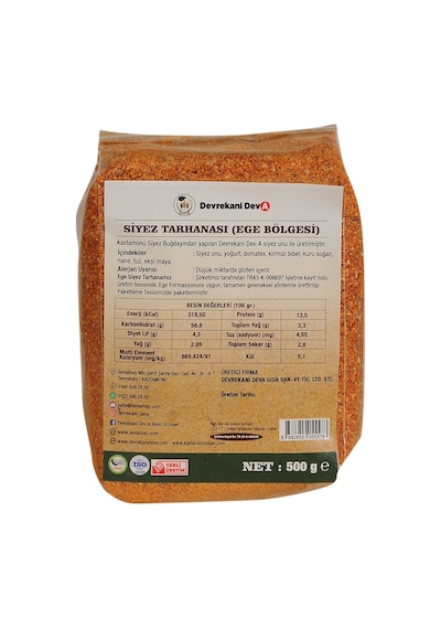 Devrekani Deva Siyez Tarhanası (Ege Yöresi) Yöresel Katkısız 500 G