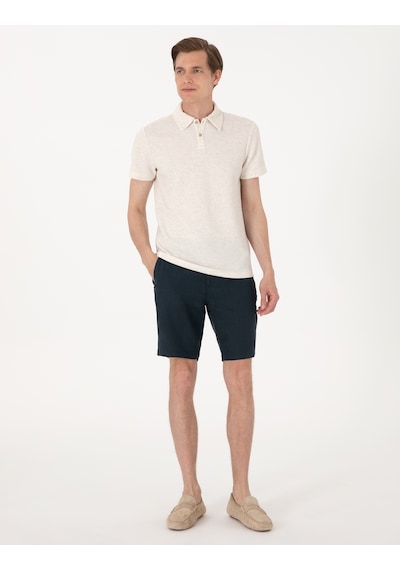 Pierre Cardin Erkek Bej Tişört 50303867-vr011 Bej
