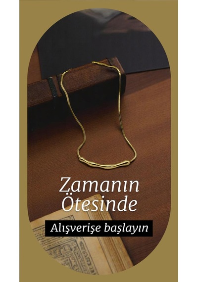 Köprücük Kemiği Kadın Kolye 316 Paslanmaz Çelik Gold Renk Sarı