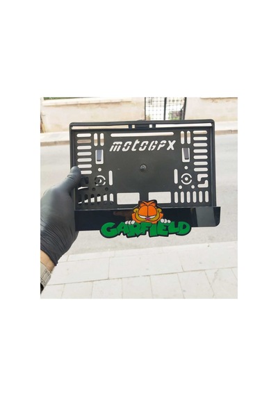 Motorsiklet Plakalık Garfıeld Lazer Kesim Pleksi - 634872671
