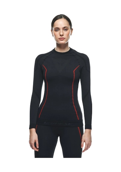 Dainese Daınese Thermo Ls Lady Blk Red Xs/s Siyah