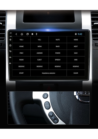NİSSAN X-TRAİL 2005-2013 ANDROİD MULTİMEDYA CARPLAY 9 İNC HD IPS EKRAN 4GB/64GB KAMERA HEDİYELİ