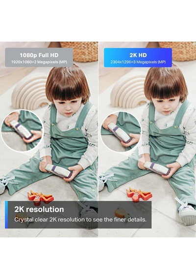 Tp-link New 2k Indoor Security Camera For Baby Monitor, Pet Camera Motion Detection 2-way Audio Night Vision Clo Genel