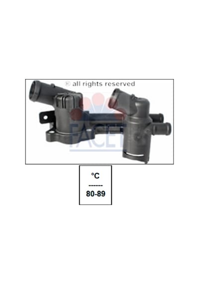 Vw Jetta 1.2 Tsı Cbzb 11→ Termostat 80 - 89 Derecec 03f121111a Facet