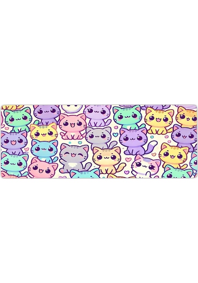 Gaming Oyuncu Xl Mouse Pad Kaydırmaz Dikişli 80 30 Cm Mousepad 18