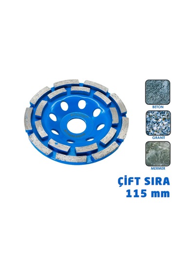 Master 504900 Çift Sıra Elmas Yüzey Temizleme 115 Mm