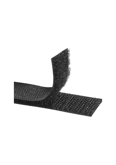 1 Metre Siyah Cırt - En 2cm X Boy 1mt - Cırt Cırtlı Bant - Kaliteli Cırt Bant - Cırt Cırt Band