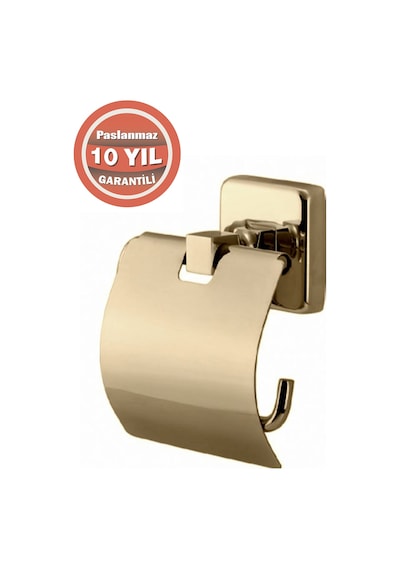 Çelik Banyo Paslanmaz Pirinç Kumru Tuvalet Kağıtlığı Altın Gold Gold