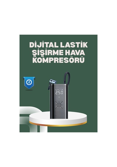 Bisik, Motosik Ve Araçlar İçin Çok Amaçlı Hava Pompası