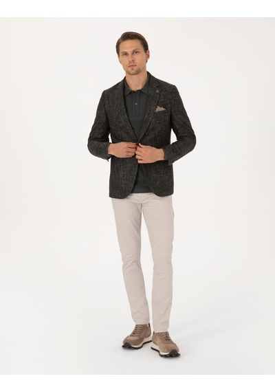 Pierre Cardin Erkek Haki Ceket 50311204-vr027 Haki
