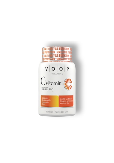VOOP Vitamin C + Turunçgil  Bioflavonoidleri 1000 mg 30 Tablet