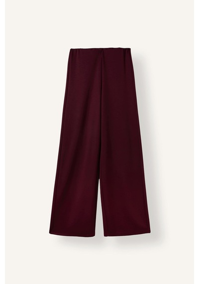 Defacto Wıde Leg Pantolon E5784ax26aubr171 Bordo-br171