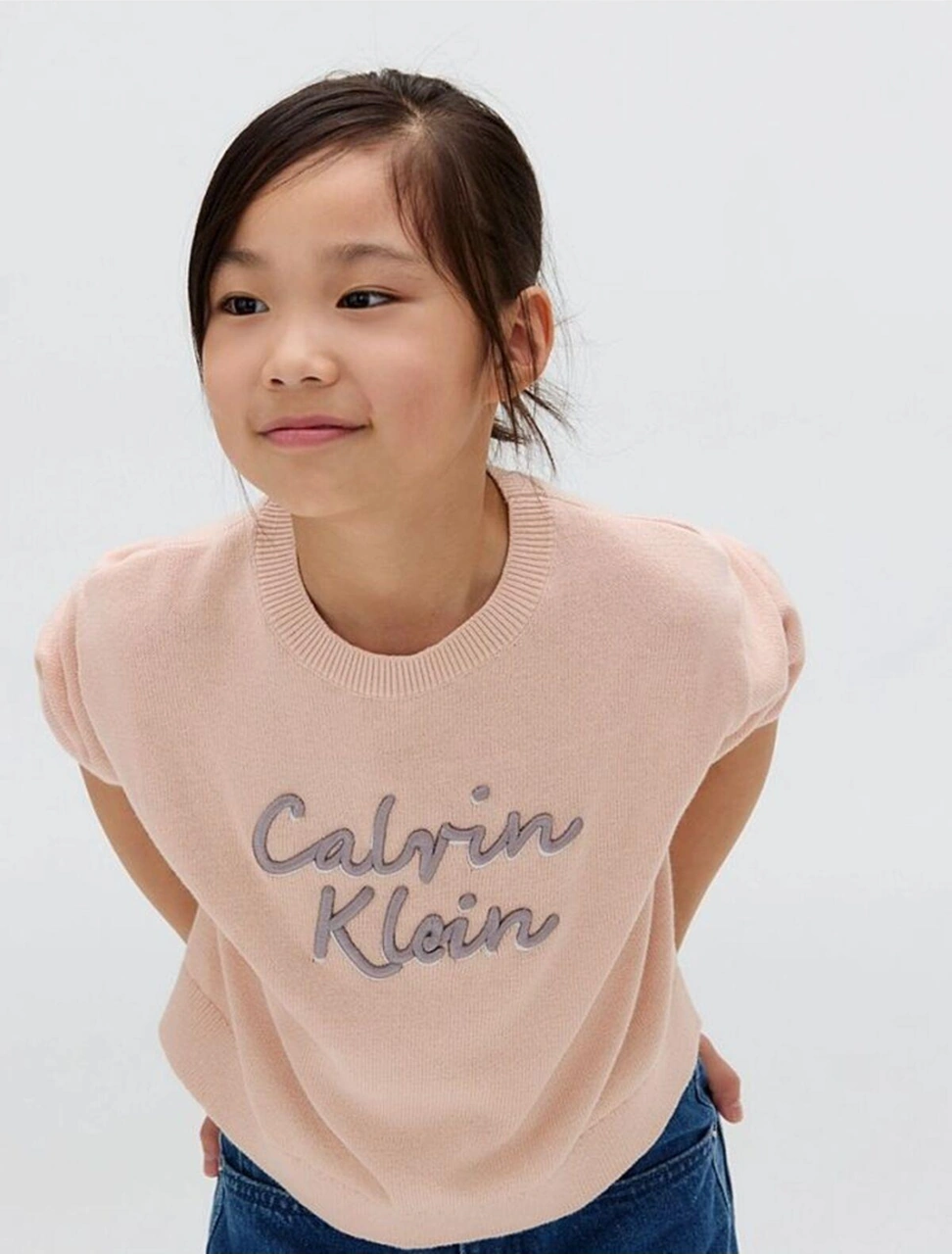 Calvin Klein Sweatshırt-10892 Pembe