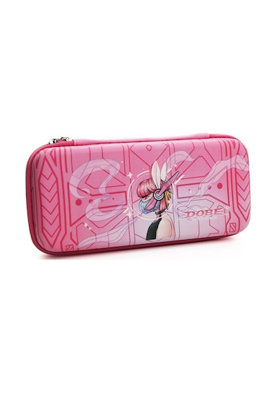 Nintendo Switch/switch Oled Oyun Konsolu Koruyucu Taşıma Ve Seyahat Çantası Pembe