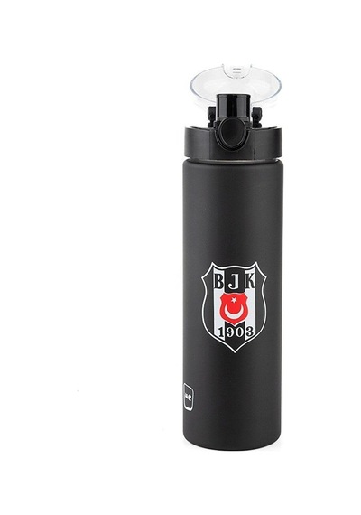 Nusrat Bilişim 630 Ml Beşiktaş Tritan Matara Siyah Renk Hafif Ve Sızdırmaz Tasarım Çok Renkli