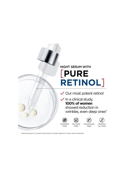 Tr 'l'oreal Paris Revitalift Triple Power Lzr Retinol Gece Serumu Yüz İçin,%0,3 Saf Retinol İçeren, Cildi Nemlendiri