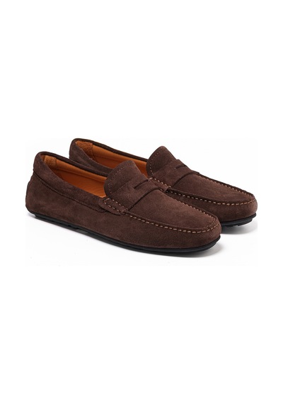 Sneaker Erkek Og-570 John May Kahve Süet Kahverengi