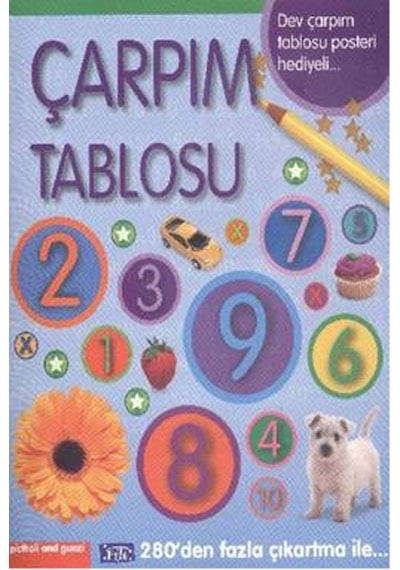 Çarpım Tablosu - Poster Hediyeli - Kübra Havva Kabatürk - Parıltı Yayınları