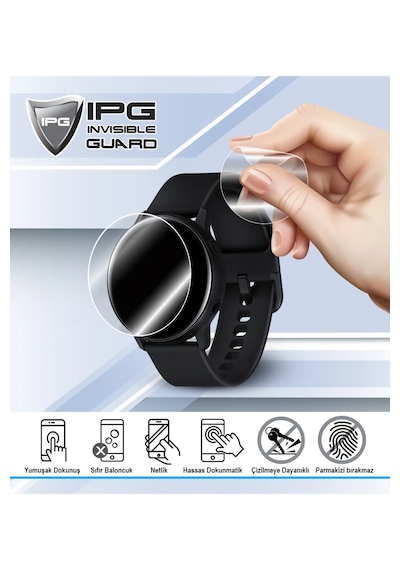 Ipg Garmin Approach S70 42mm Smart Watch Ile Uyumlu Hydrogel Ek
