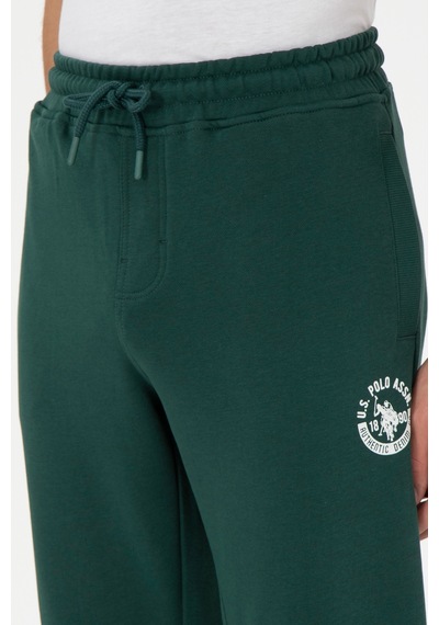 U.s. Polo Assn. Erkek Koyu Yeşil Eşofman Altı 50293399-vr079 KOYU YEŞİL Yeşil