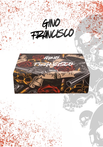Gino Francisco Skull Serisi Erkek Boxer 3'lü Premium Hediye Kutulu %95 Pamuklu Elastik Boxer Seti Çok Renkli