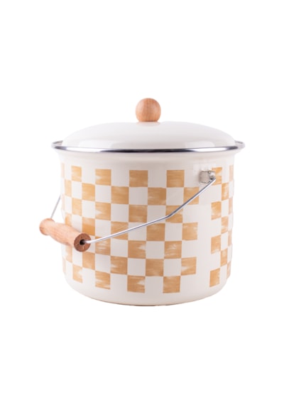 Beige Emaye Bakraç 5 Litre