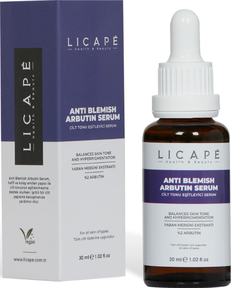 Licape Leke  Cilt Tonu  %2 Arbutin Serumu 30 ML