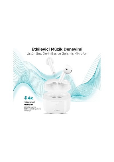 Ttec Airbeat Lite 2 TWS Bluetooth 5.0 Kulak İçi Kulaklık