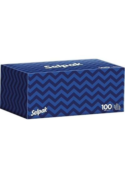 Maksi Kutu Mendil 100'lü