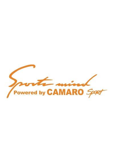 Sports Mind Chevrolet Camaro Sports Sticker 17x17 Cm Turuncu