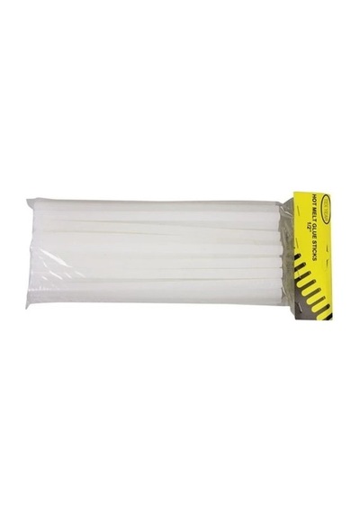 Hubrendy Kargo Şeffaf Sıcak Silikon Çubuğu Mum Silikon İnce 1 Kg 30 Cm
