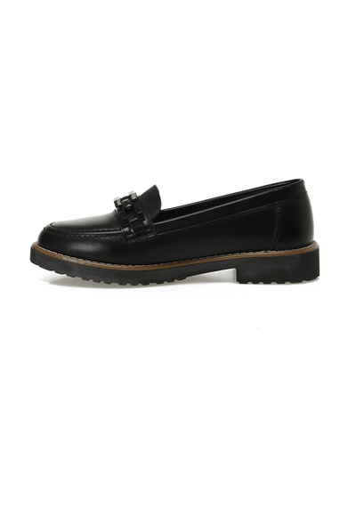 Polaris 324016.z 5pr Siyah Kadın Loafer 000000000102035865 Siyah