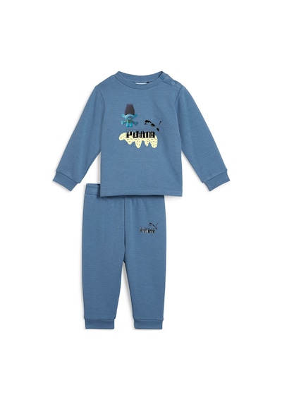 Puma X Trolls Bebek Bisiklet Yaka Eşofman Takımı 627382 24 Mavi