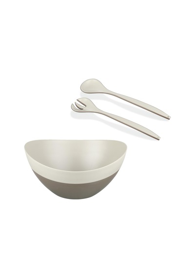 Selka Home Çift Renkli Kase Ve Salata Kaşığı 001