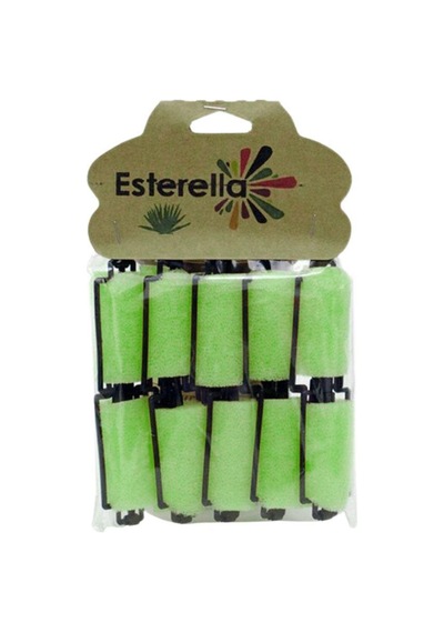 Esterella Sünger Bigudi Bukle Yeşil