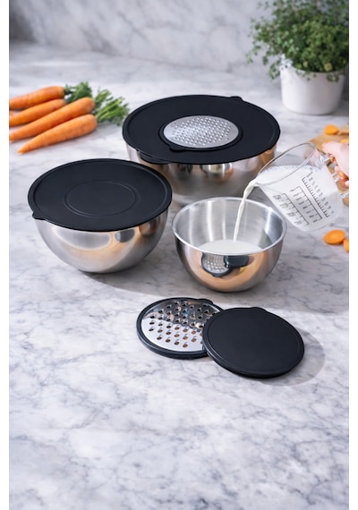 Cocinero 1099 9 Parça Karıştırma Kabı 16*20*24