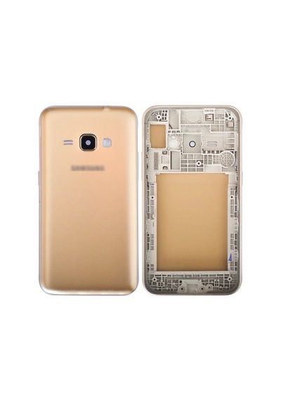 Sm Galaxy Uyumlu J120 J1 2016 İçin Full Kasa - Kapak- 5775 Gold