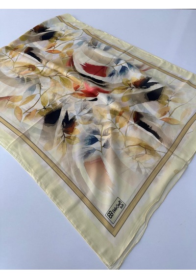 Polo Craft Soft Pamuklu Şal Sarı Serisi Fzy0703-48105 Çok Renkli