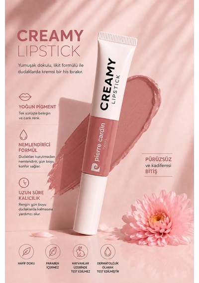 Pierre Cardin Creamy Lipstick Dare 006 Diğer