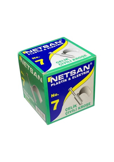 Klima Kroşe ( Drenaj Hortum İçin ) No:7 (100 Adet)(1 Paket)